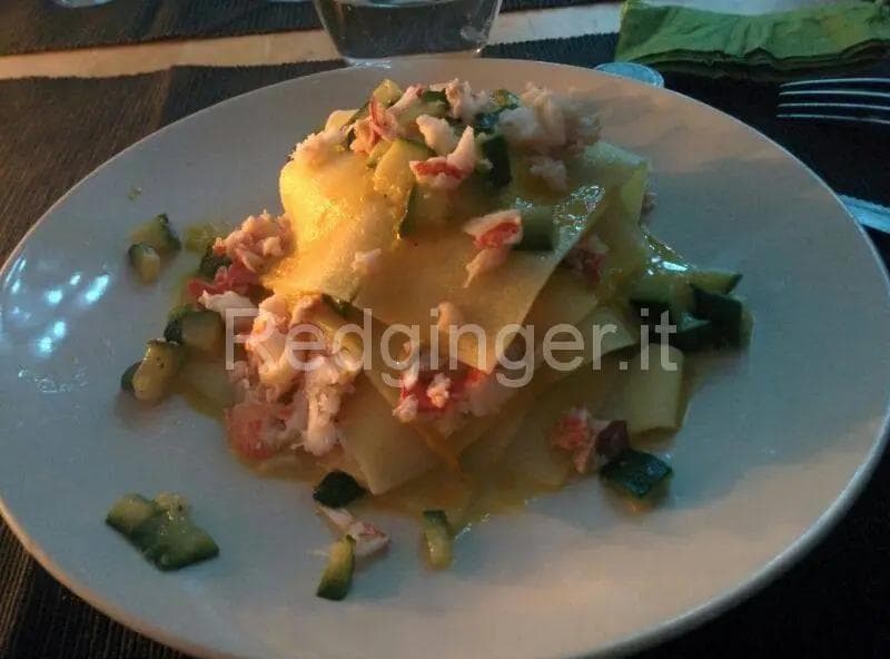 Lasagnetta mit Hummer & Zucchini